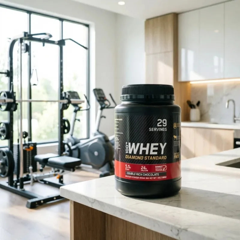 Whey Powders High-Efficiency Protein Supports Daily Protein Intake Chocolate Flavor 899g