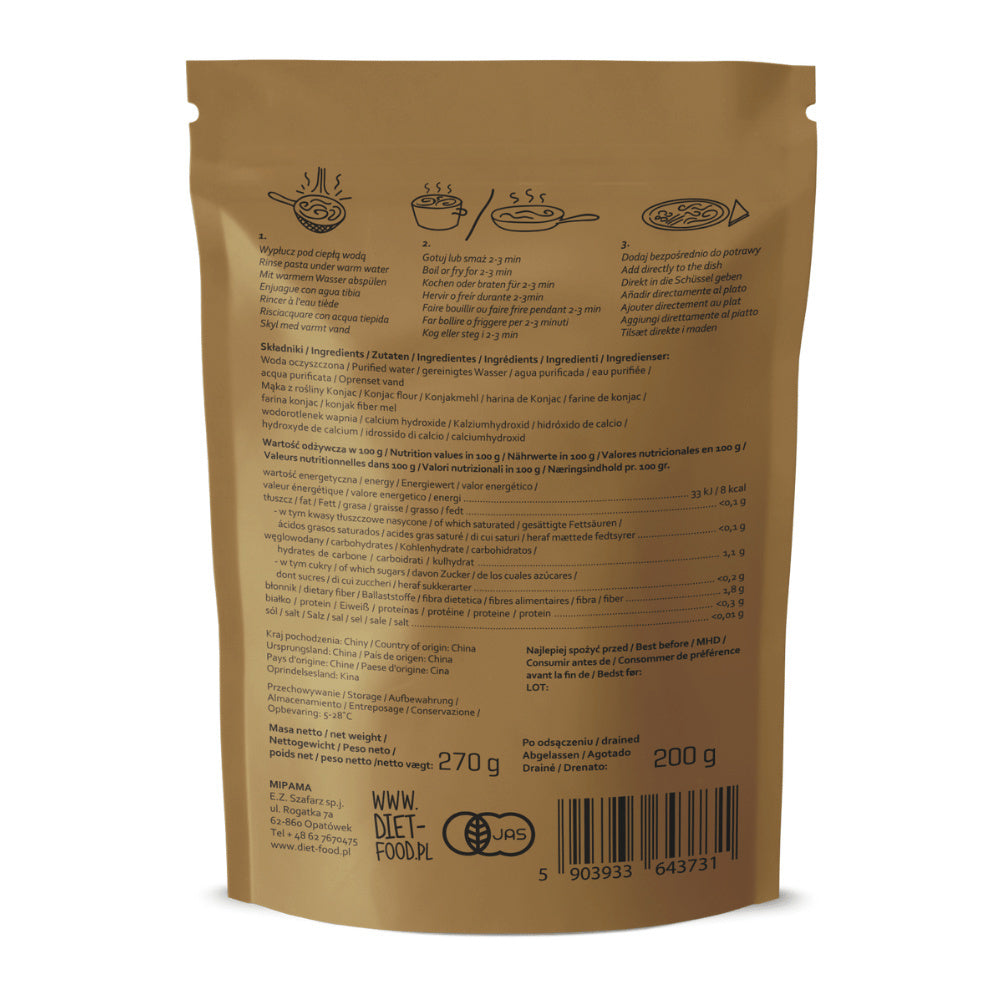 Konjac (shirataki) pasta Udon 270 g