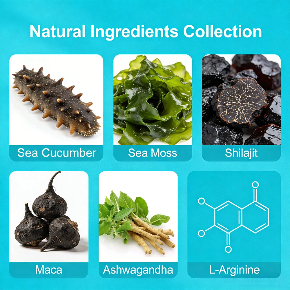L-Arginine + Maca + Ashwagandha Blend
