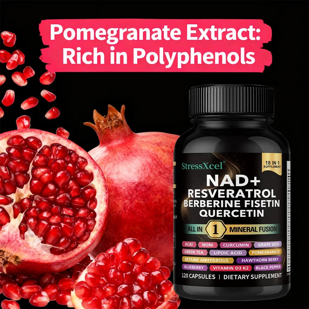 NAD+ & Resveratrol Supplement