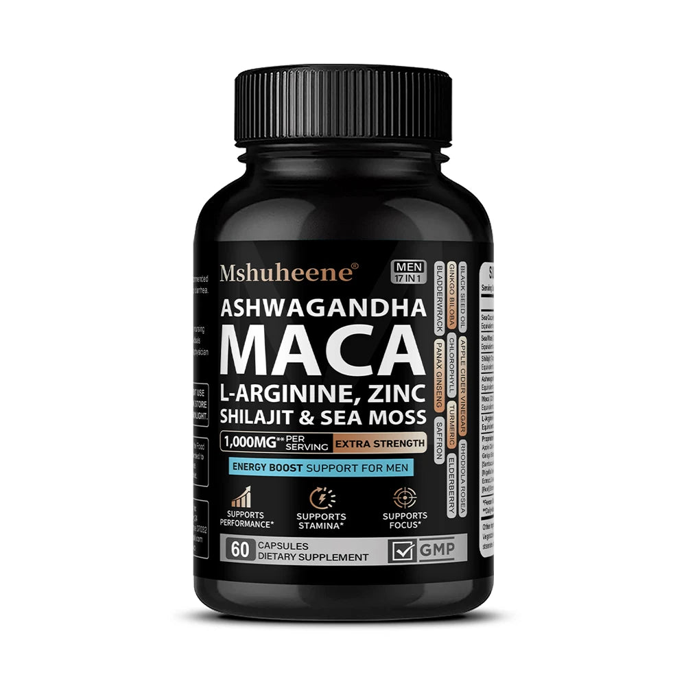 L-Arginine + Maca + Ashwagandha Blend