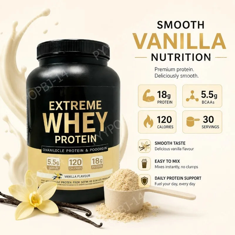Premium Whey Protein – Vanilla 1000g