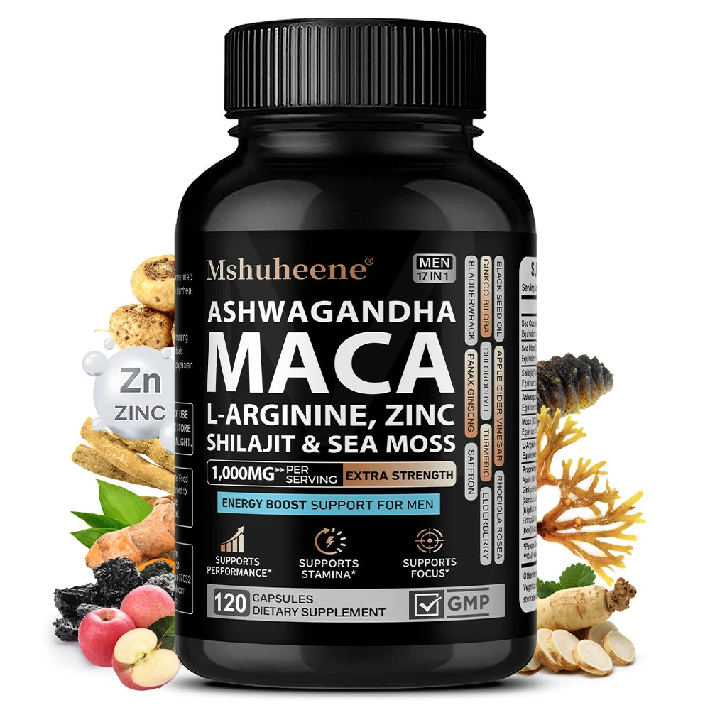 L-Arginine + Maca + Ashwagandha Blend