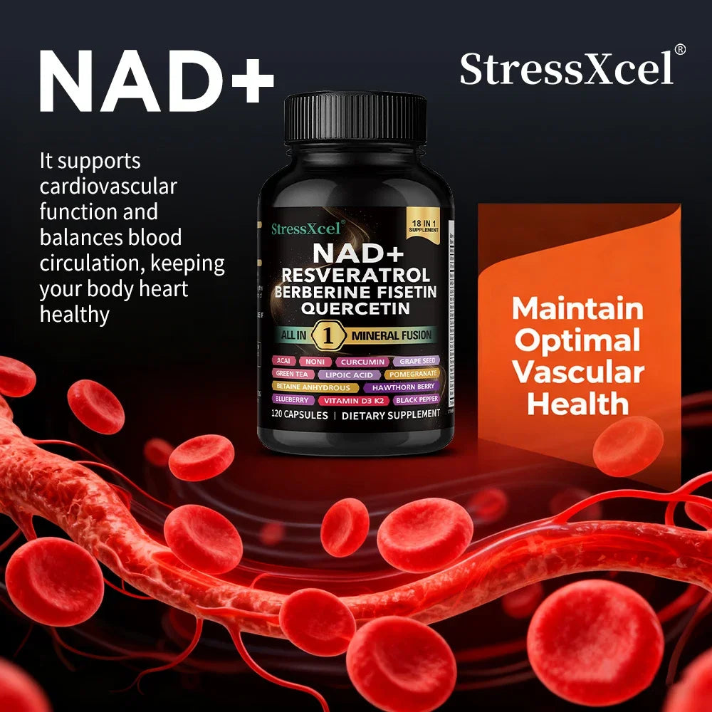 NAD+ & Resveratrol Supplement