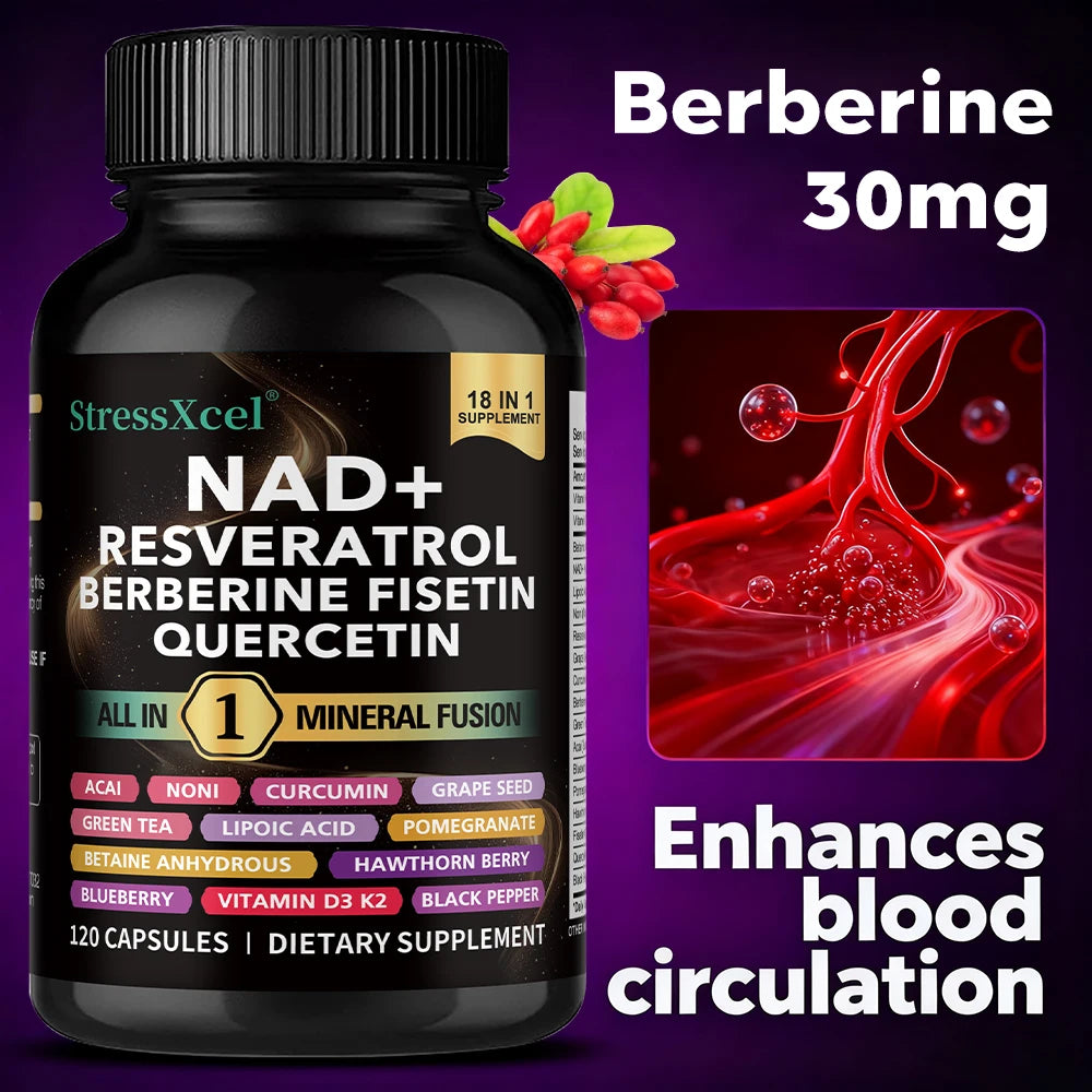 NAD+ & Resveratrol Supplement